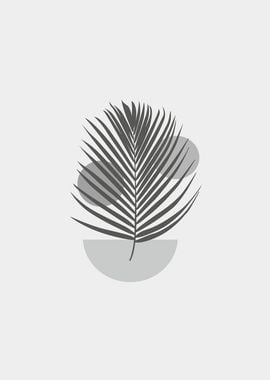 simple palm leaf