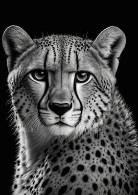 Portrait of a Cheetah