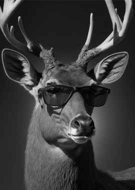 Portrait of a Deer