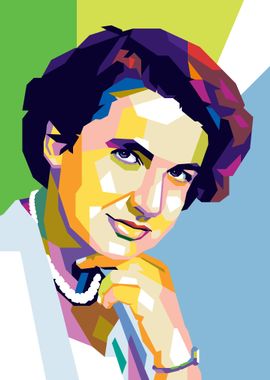 Rosalind Franklin Popart