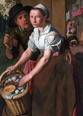 Egg seller