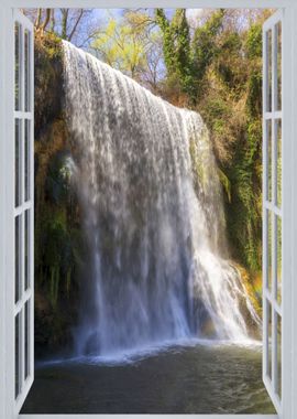 Waterfalls landscapes