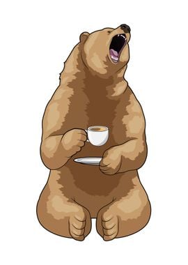 Bear Coffee Cup