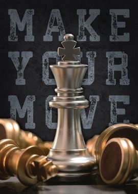 Make Your Move Chess Board