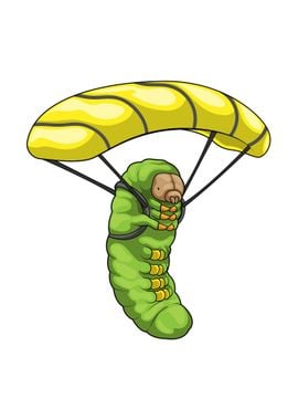 Caterpillar Parachute