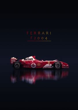 Ferrari F2004 F1 Car