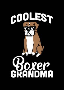 Boxer Dog Grandma 