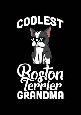 Boston Terrier Grandma 