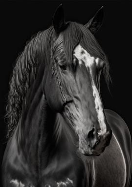 Portrait of a Horse