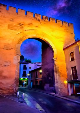 ARCH IN GRANADA, SPAIN