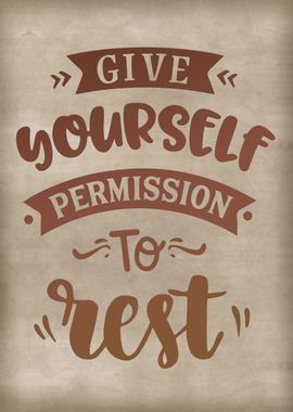 Give yourself permission