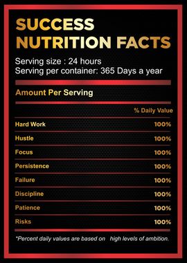 success nutrition facts