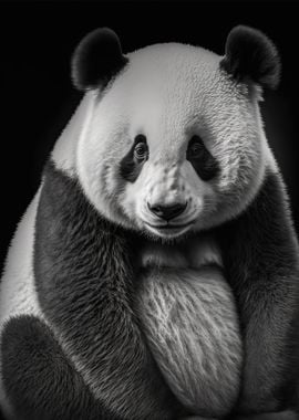 Portrait of a Panda