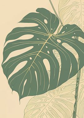 Monstera Leaf