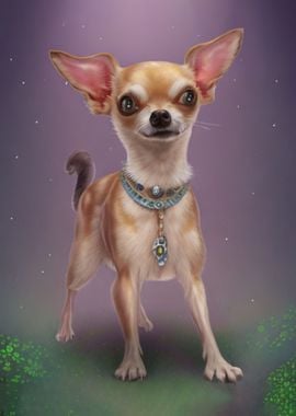 Chihuahua cartoon drawing