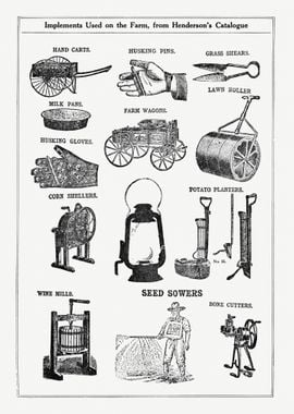 Vintage Farming tools