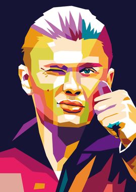 erling haaland wpap pop ar