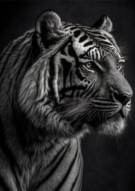 Portrait of a Tiger