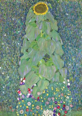 Sunflowers Gustav Klimt