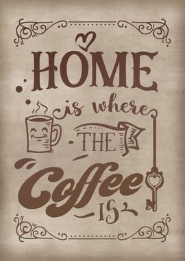 Home is where coffee is