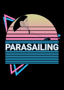 Parasailing Retro