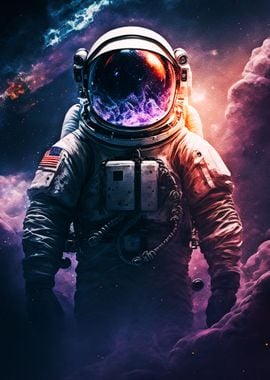 Astronaut in space