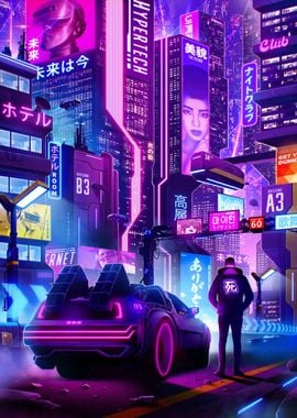 Cyberpunk Road