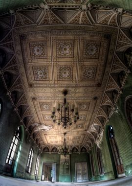 Ballroom Abandoned Places