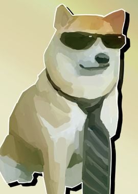 shiba dog cool