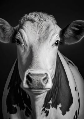 Portrait of a Cow