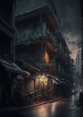 Stylized Bangkok