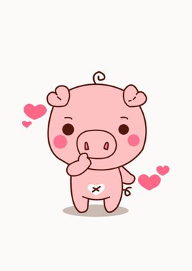 Pig Cute Animal 