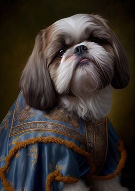 Shih Tzu Portrait 