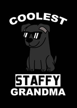 Staffy Dog Grandma