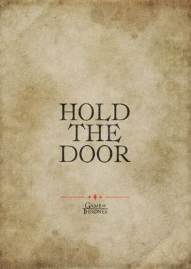 Hold the Door