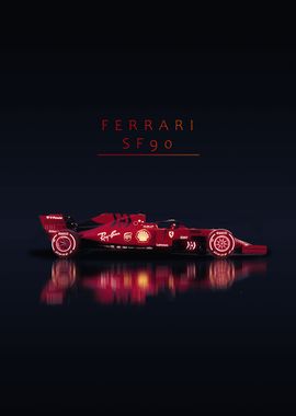 Ferrari SF90 F1 Car 