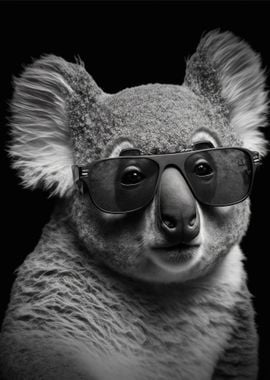 Portrait of a Koala