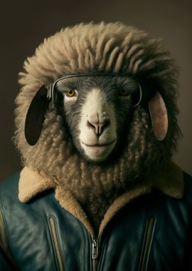 Biker Sheep