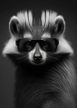 Portrait of a Skunk