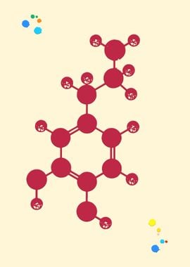 Dopamine Molecule