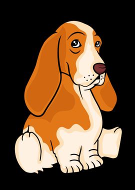 Basset Hound Dog Women 