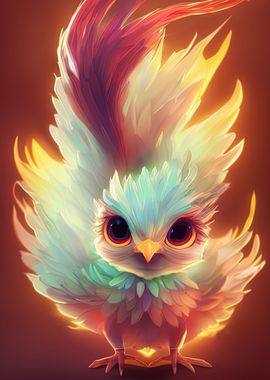 Little phoenix chick