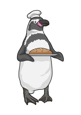 Penguin Cook Chef hat