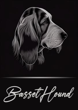 Basset Hound Portrait