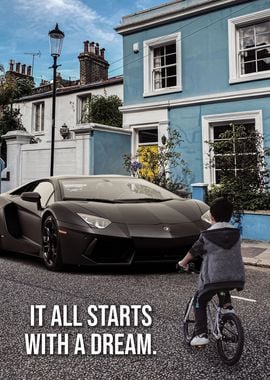 Starts With A Dream Lambo