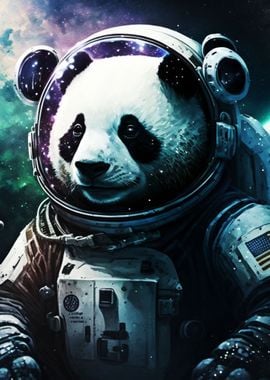 Panda Astronaut