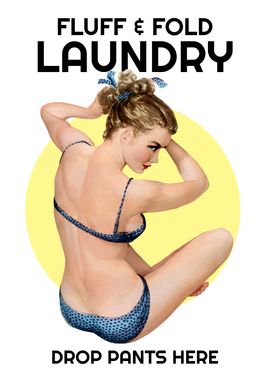 LAUNDRY RETRO PINUP