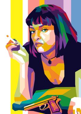 Mia Wallace Pulp Fiction