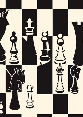 Minimal Chess Poster