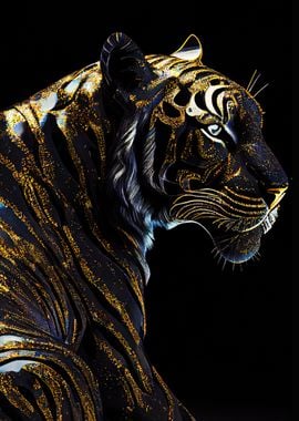 Black Golden Tiger